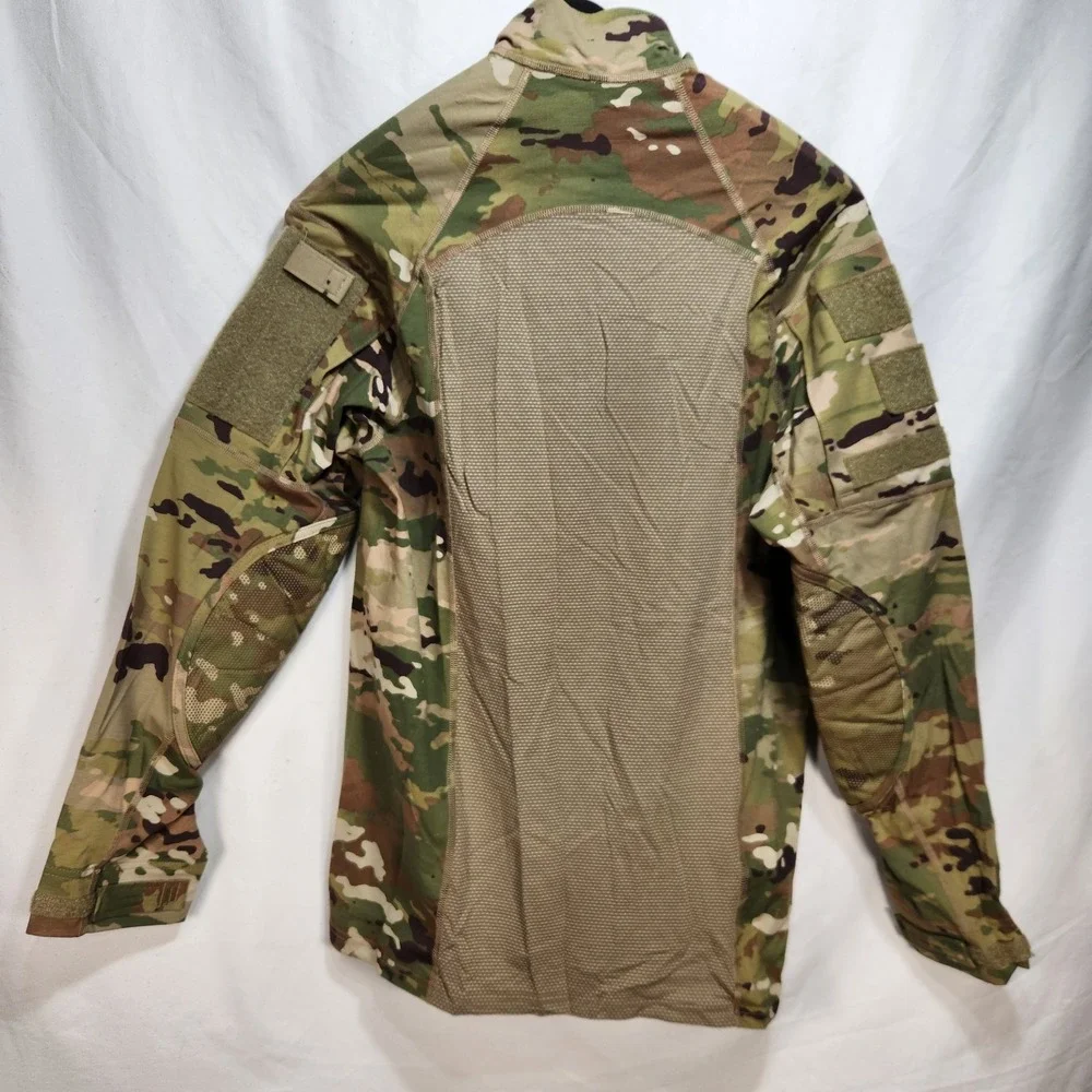 Nnee USGI Army Combat Shirt Large Scorpion OCP W2 1/4 Zipper Flame Resistant ACS